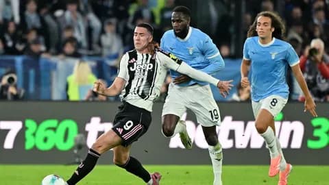 ผลบอลเมื่อคืน ยูเวนตุส  อาการหนัก บุกพ่าย ลาซิโอ อันดับร่วง กัลโช่ เซเรีย อา